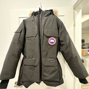 Canada Goose Mens Black Expedition Jacket- authentic